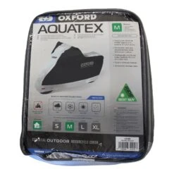 Oxford Aquatex Premium Water Resistant Motorcycle Scooter Cover M -Motorcycle Parts Store WHI OXCV202 2