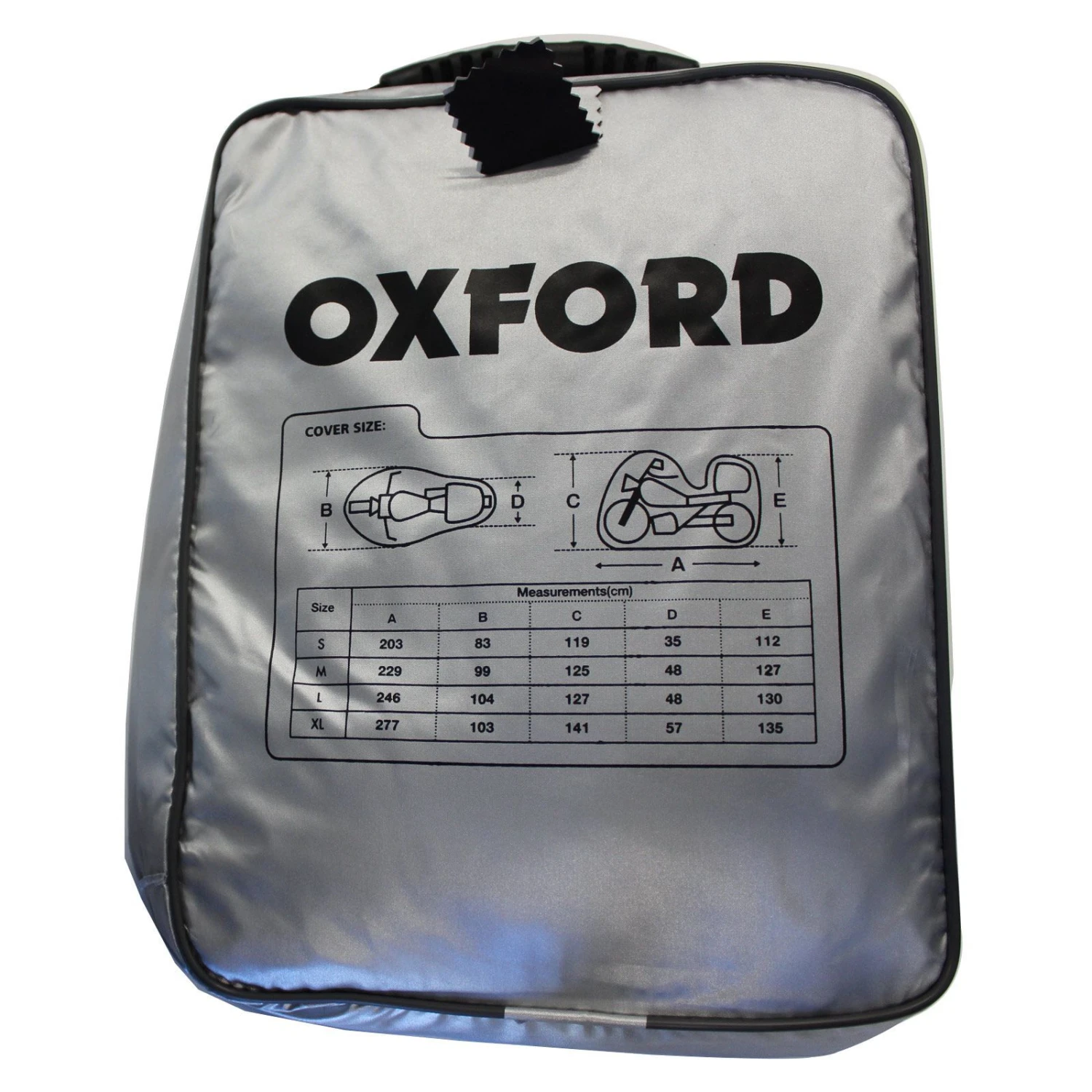 Oxford Aquatex Premium Water Resistant Motorcycle Cover With Topbox L 2 Oxford Aquatex Premium Water Resistant Motorcycle Cover With Topbox L - Image 2
