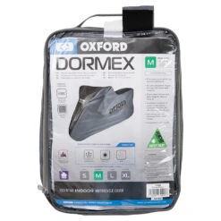 Oxford Dormex Indoor Motorcycle Scooter Cover Black S -Motorcycle Parts Store WHI OXCV401 4
