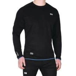 Oxford Cool Dry Wicking Layer Motorcycle Long Sleeve Top Black XXL