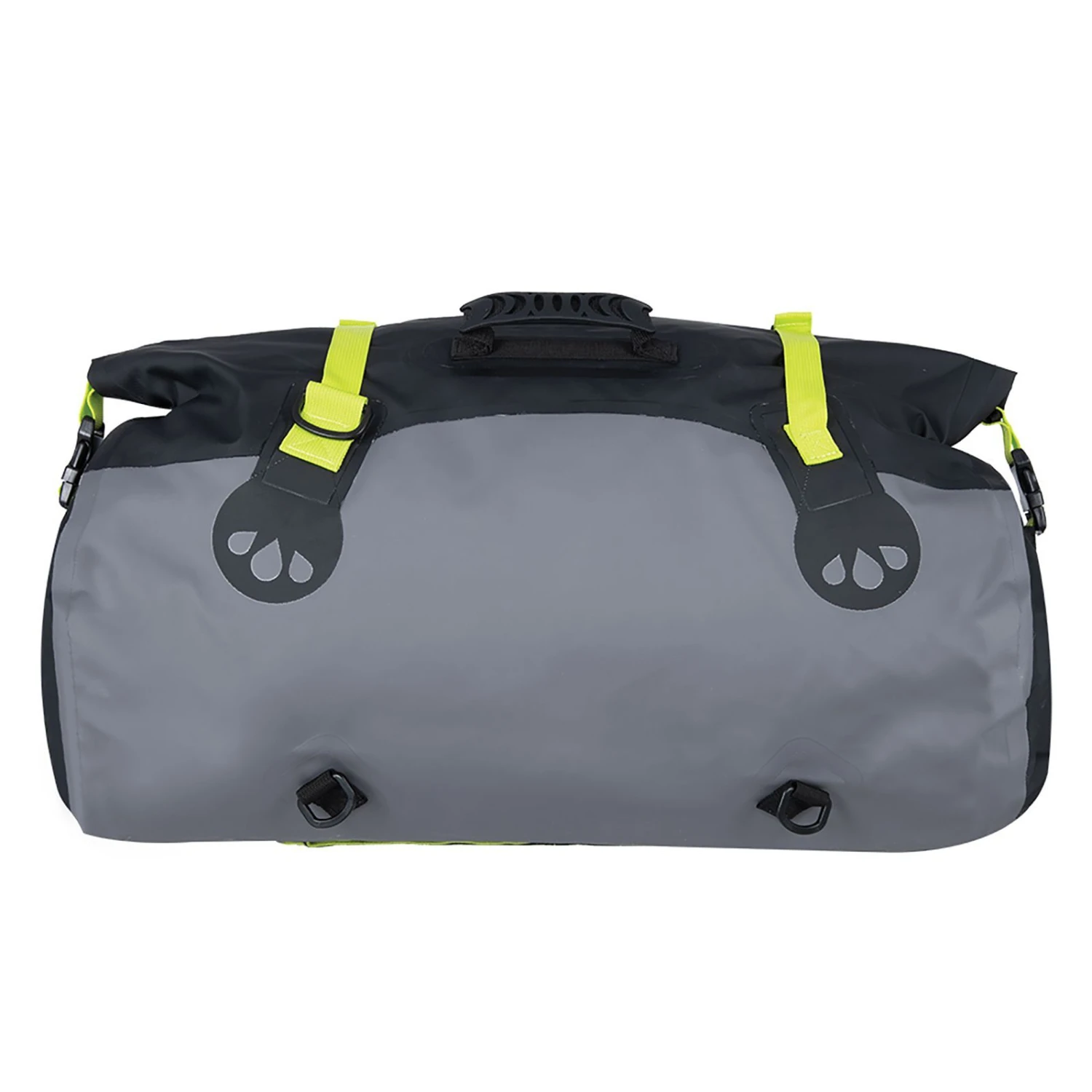 Oxford Aqua T50 Water Proof Motorcycle Roll Bag Black Fluro 2 Oxford Aqua T50 Water Proof Motorcycle Roll Bag Black Fluro - Image 2