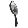 Oxford Trapezium Universal Motorcycle Mirror Left M10 X 1.25 Thread