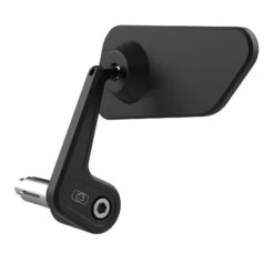 Oxford Horizon Universal Bar End Motorcycle Mirror Left Billet Alloy Black