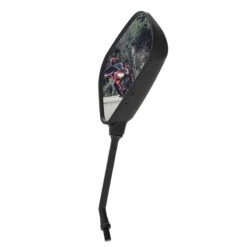 Oxford Oblong Universal Motorcycle Mirror Right Black M10 X 1.25 Thread