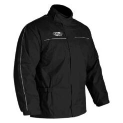 Oxford Rainseal Water Resistant Motorcycle Over Jacket Black L