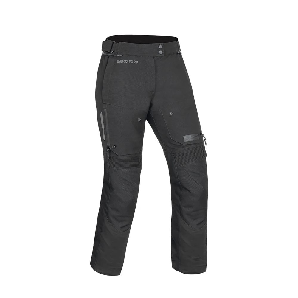 Oxford Mondial Laminate Tech Mens Motorcycle Pants Black L 2 Oxford Mondial Laminate Tech Mens Motorcycle Pants Black L - Image 2