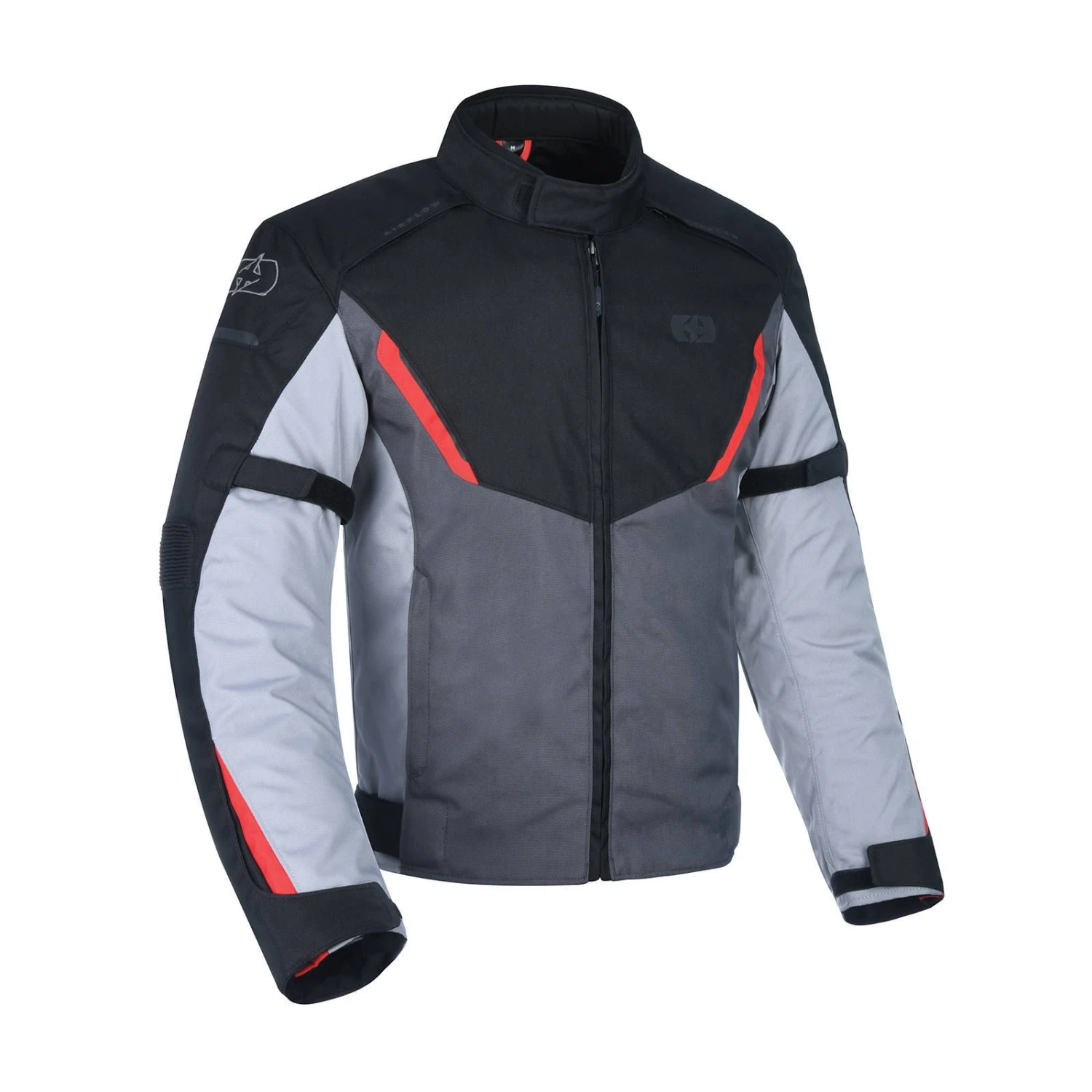 Oxford Delta 1.0 Waterproof Mens Motorcycle Jacket Black Grey Red 4XL 1 Oxford Delta 1.0 Waterproof Mens Motorcycle Jacket Black Grey Red 4XL