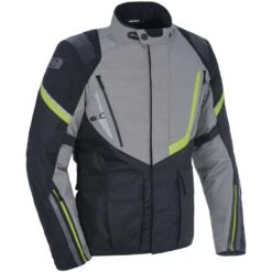 Oxford Montreal 4.0 Dry2Dry Mens Motorcycle Jacket Black Grey Fluro XXL