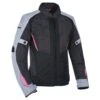 Oxford Iota Air 1.0 Ladies Motorcycle Jacket Grey Black Pink 20