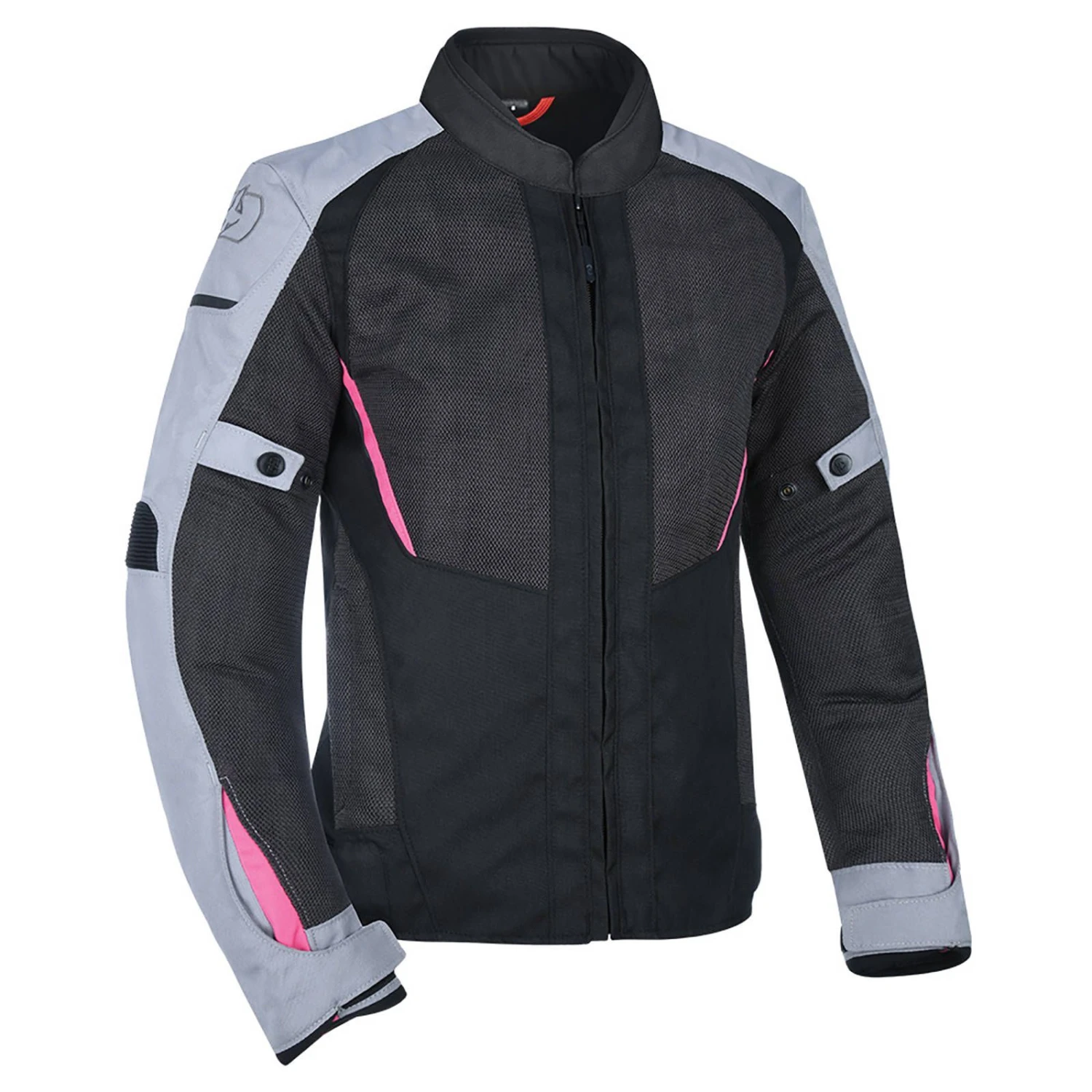 Oxford Iota Air 1.0 Ladies Motorcycle Jacket Grey Black Pink 20 1 Oxford Iota Air 1.0 Ladies Motorcycle Jacket Grey Black Pink 20