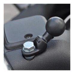 RAM MOUNTS Ram Motorcycle 9mm Angled Bolt Head Adapter Ball Base -Motorcycle Parts Store WHI RAMB272U 2