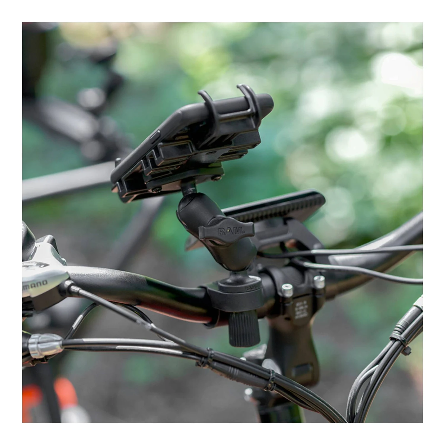 RAM MOUNTS Ram Motorcycle Tough-Strap Handlebar Ball Base 2 RAM MOUNTS Ram Motorcycle Tough-Strap Handlebar Ball Base - Image 2